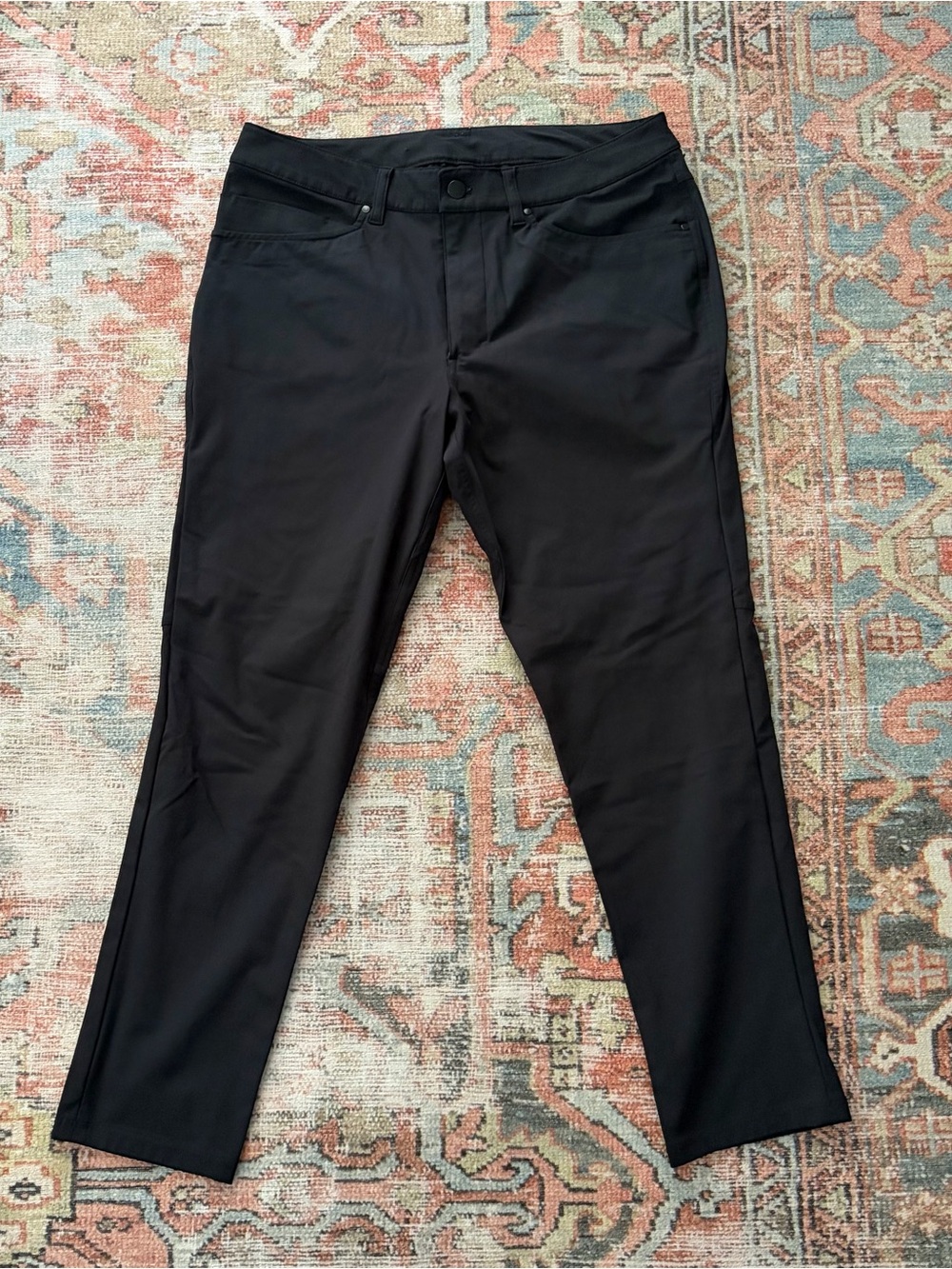 lululemon athletica ABC Black Slim Fit Performance Pants